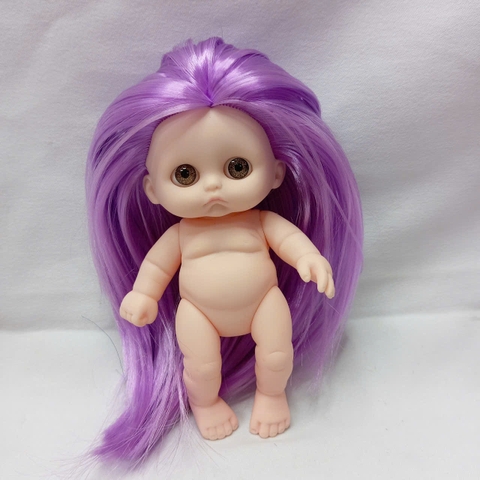 [Đủ mẫu] Búp Bê Nhựa mềm 12 cm 5 inch Vinyl reborn Baby Doll