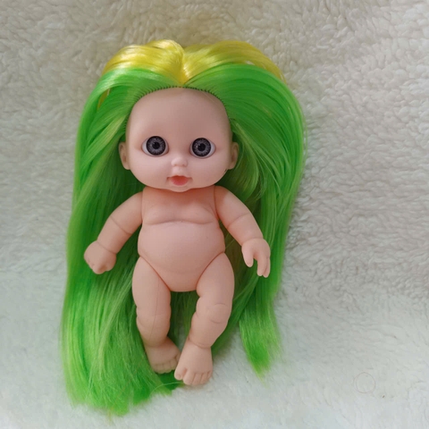 [Đủ mẫu] Búp Bê Nhựa mềm 12 cm 5 inch Vinyl reborn Baby Doll
