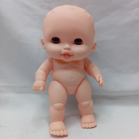 {Đủ Mẫu} Búp Bê Nhựa Cao Cấp Tái Sinh 21 cm 8 inch Mắt To 3D Reborn Vynil Baby Doll
