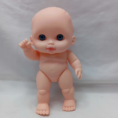 {Đủ Mẫu} Búp Bê Nhựa Cao Cấp Tái Sinh 21 cm 8 inch Mắt To 3D Reborn Vynil Baby Doll