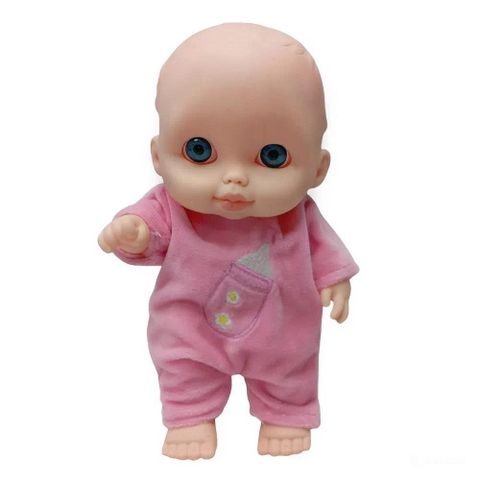 {Đủ Mẫu} Búp Bê Nhựa Cao Cấp Tái Sinh 21 cm 8 inch Mắt To 3D Reborn Vynil Baby Doll