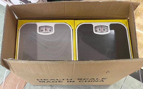 Cân Sức Khỏe Gia Đình Cân Cơ Học 130Kg;Bề Mặt PU Chống Trượt, Không Cần Pin