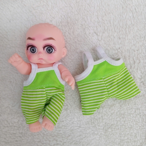 [Đủ mẫu] Bộ Quần Áo Cho Búp Bê Tái Sinh Nhựa mềm 12 cm 5 inch Vinyl Reborn Baby  Doll