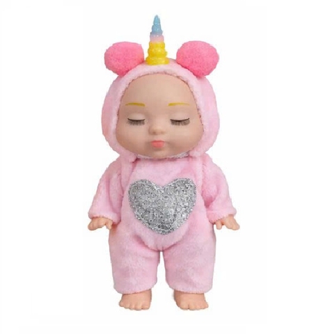 {Đủ Mẫu} Bộ 6 Búp Bê  13 cm 5 inch Em Bé Sơ Sinh Doll