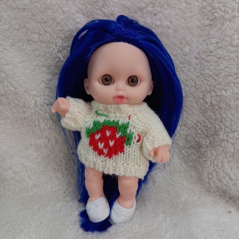 [Đủ mẫu] Búp Bê Nhựa mềm 12 cm 5 inch Vinyl reborn Baby Doll