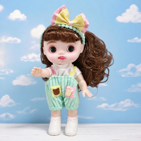 BÚP BÊ EM BÉ MŨM MĨM 23 CM 9 INCHES DOLL - THÂN NHỰA CAO CẤP