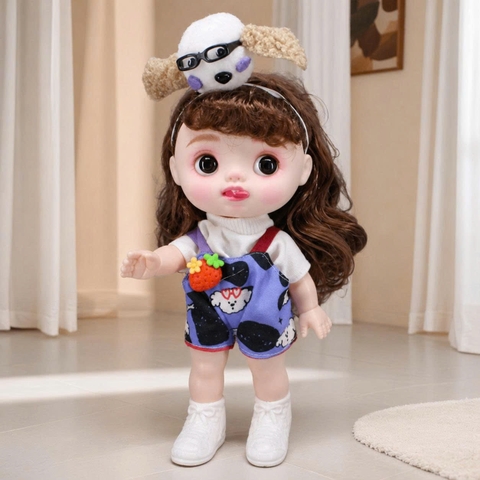 BÚP BÊ EM BÉ MŨM MĨM 23 CM 9 INCHES DOLL - THÂN NHỰA CAO CẤP