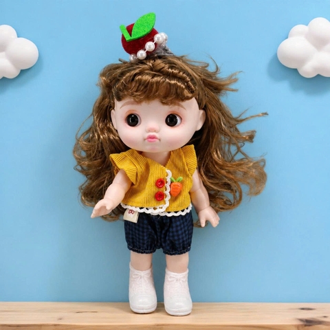 BÚP BÊ EM BÉ MŨM MĨM 23 CM 9 INCHES DOLL - THÂN NHỰA CAO CẤP