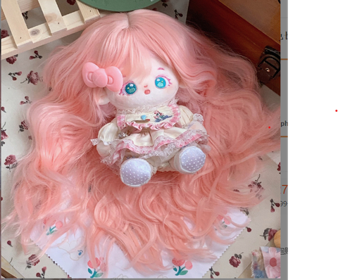 {ĐỦ MÀU} TÓC TƠ GIẢ CHỊU NHIỆT CHO BÚP BÊ TÁI SINH vòng Đầu 30 cm 50 cm = 20 inch Doll + vòng Đầu 34 cm 55 cm = 22 inch Doll, búp bê mini 20 cm (Ixdoll)