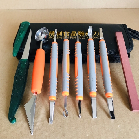 {Đủ Mẫu} Bộ Khắc Tỉa Rau Củ Quả Chuyên Dụng Đa Năng