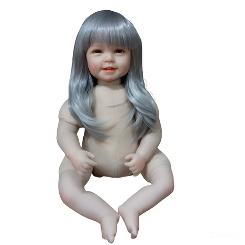[Đủ mẫu] Búp Bê 55 cm = 22 inch Thân Gòn Mềm Mại  Reborn Silicon Vinyl Doll