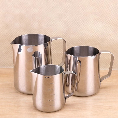 Ca Đánh Sữa Lạnh Tạo Bọt Sữa Đa Năng, CA SỤC  Inox 304 Double Mesh Milk Frother