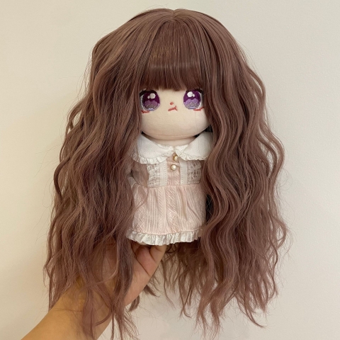{ĐỦ MÀU} TÓC TƠ GIẢ CHỊU NHIỆT CHO BÚP BÊ TÁI SINH vòng Đầu 30 cm 50 cm = 20 inch Doll + vòng Đầu 34 cm 55 cm = 22 inch Doll, búp bê mini 20 cm (Ixdoll)