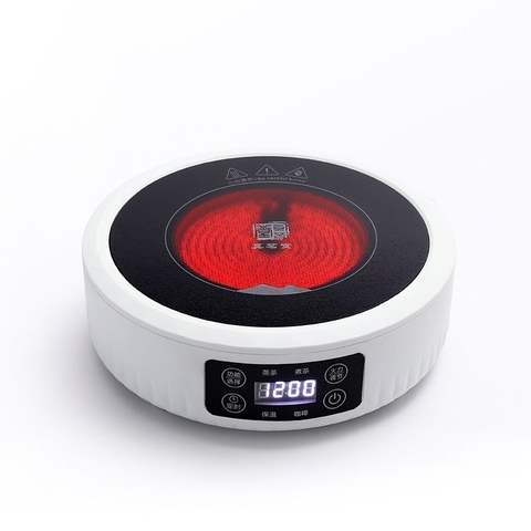 Bếp Hồng Ngoại Lẩu Tròn Đặt Âm Bàn 220v Không Kén Nồi, Điều Khiển Rời