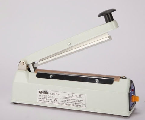 {Đủ Mẫu} Máy Hàn Miệng Túi Nilon [Vỏ Sắt ] Túi Zip Dập Tay Để Bảo Quản Thực Phẩm, Bọc Sản Phẩm Bán Hàng, Cắt Màng Co [Bảo Hành 3 Tháng]