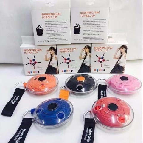 Túi Xách Rút Gọn Cuộn Tròn Thông Minh – Đựng Đồ Đa Năng Bằng Vải Dù