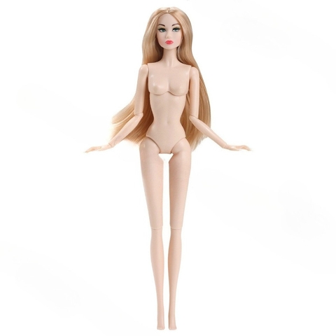 [Đủ mẫu] Búp Bê Barbie Siêu Mẫu 33cm Có Tóc – Phụ Kiện Trang Điểm Cho Bé Gái