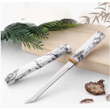 {Đủ Mẫu} Dao Inox Cán Gỗ gọt vỏ trái cây, dao cắt rau củ quả:  Khui Sầu Riêng, dao nông trại, dao rựa, dao chuối, dao dứa, dao làm bếp