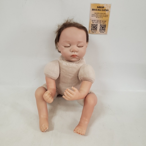 (Đủ mẫu) Búp Bê 55 cm = 22 inch Thân Gòn NPK Reborn Vinyl Doll (Hàng Tồn Kho}