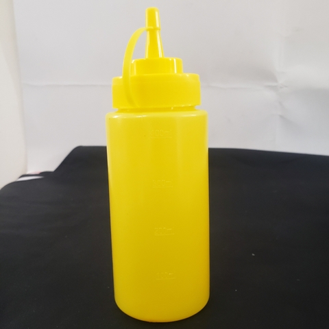 {Đủ Màu} Chai Nhựa Bóp Đựng Tương Ớt, Nước Sốt Gia Vị, Dụng Cụ Nhà Bếp Plastic Bottle Of Tomato Sauce