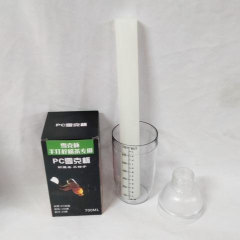 {Đủ Mẫu} Bình Lắc,  Ly Đong Nhựa Trong Suốt Dùng Trong Pha Chế Có Vạch Số