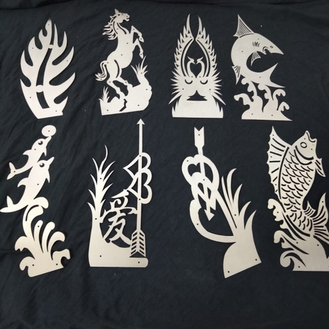 Khuôn Inox Khắc Dưa Hấu Trái Cây Tạo Hình Rau Củ Quả Nhanh, Tiện Dụng Mold Fruit Carving Shaping Tool DIY Stainless Steel Melon Watermelon Restaurant Tool