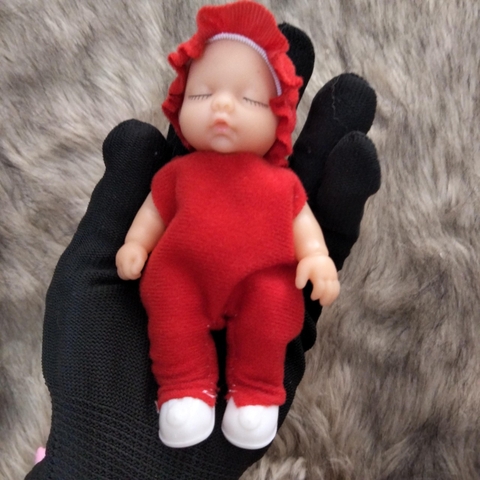 {Hàng Cao Cấp} Búp Bê Ngủ Em Bé Đang Ngủ full silicon 12 cm 5 inch Sleeping Dolls ( kèm giày ngẫu nhiên)