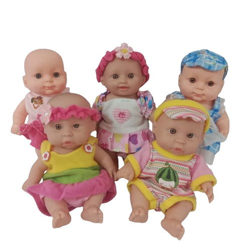 [đủ mẫu] Quần Áo Búp Bê Tái Sinh Nhựa Mềm 18 cm 7 inch, 8 inch 21 cm Vinyl Reborn Baby Doll