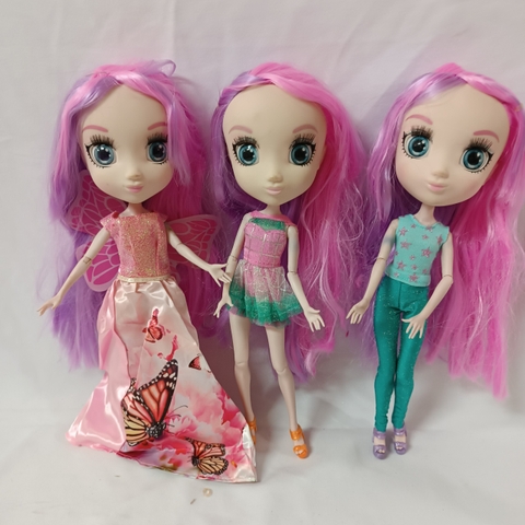 Búp Bê Nhật Bản Đầu To Có kKớp Mắt Gắn 3D Shibajuku Girls 33 cm 13 Inch Doll