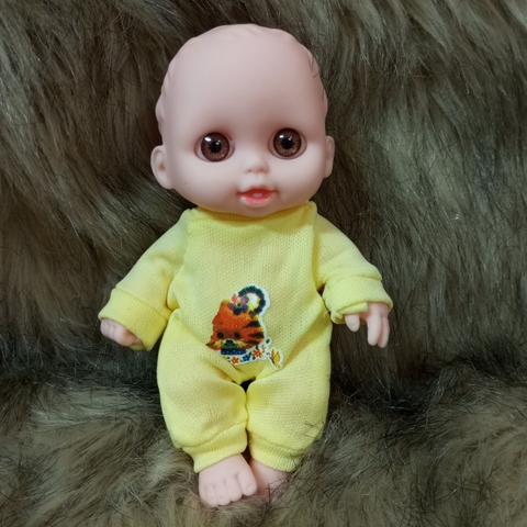 [Đủ mẫu] Búp Bê Nhựa mềm 12 cm 5 inch Vinyl reborn Baby Doll