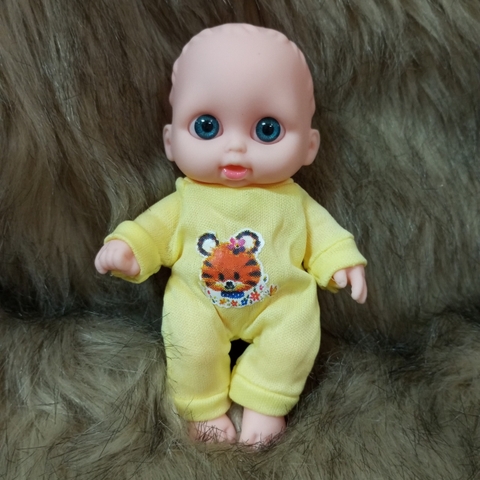 [Đủ mẫu] Búp Bê Nhựa mềm 12 cm 5 inch Vinyl reborn Baby Doll