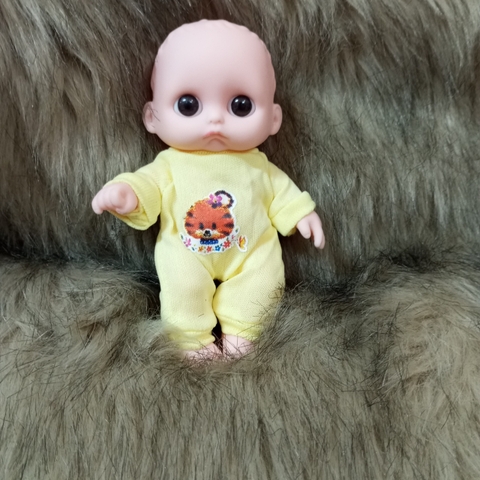 [Đủ mẫu] Búp Bê Nhựa mềm 12 cm 5 inch Vinyl reborn Baby Doll