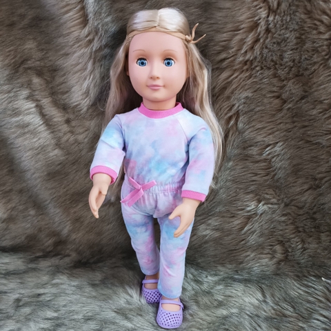 [HÀNG CAO CẤP TỒN KHO] Búp Bê Mỹ Cao cấp 46 cm 18 inch Mắt Chớp - Chính Hãng Our Generation  Doll