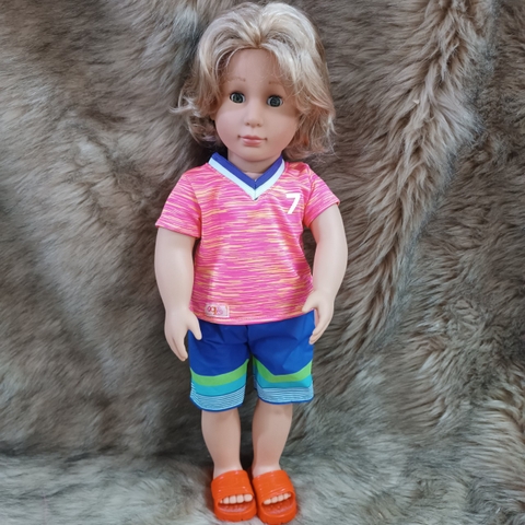 [HÀNG CAO CẤP TỒN KHO] Búp Bê Mỹ Cao cấp 46 cm 18 inch Mắt Chớp - Chính Hãng Our Generation  Doll