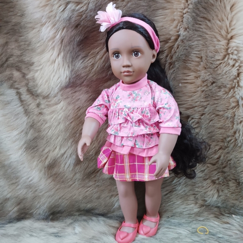 [HÀNG CAO CẤP TỒN KHO] Búp Bê Mỹ Cao cấp 46 cm 18 inch Mắt Chớp - Chính Hãng Our Generation  Doll