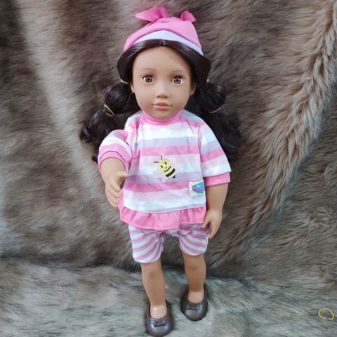 [HÀNG CAO CẤP TỒN KHO] Búp Bê Mỹ Cao cấp 46 cm 18 inch Mắt Chớp - Chính Hãng Our Generation  Doll