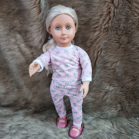 [HÀNG CAO CẤP TỒN KHO] Búp Bê Mỹ Cao cấp 46 cm 18 inch Mắt Chớp - Chính Hãng Our Generation  Doll