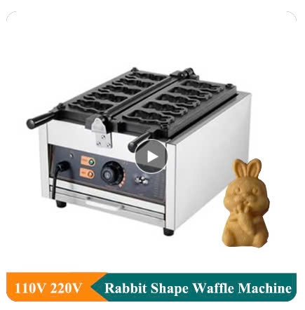 {Đủ Mẫu} Xài Điện 3000W & Xài Gas Máy Nướng Bánh Đường Phố 38x38x26cm Waffle Maker Electric