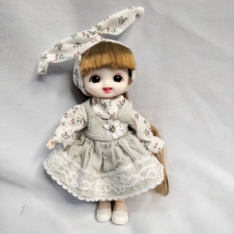 [Đủ mẫu] Búp Bê bjd 12 Khớp 15 cm - BJD 1/8 Mắt 3D Dolls (Tặng áo + giày ngẫu nhiên)