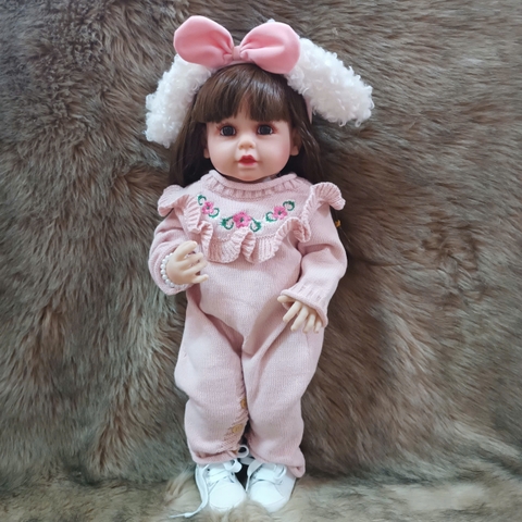 {Đủ Mẫu} Búp Bê 55 cm = 22 inch Thân Nhựa  Reborn Vinyl Doll