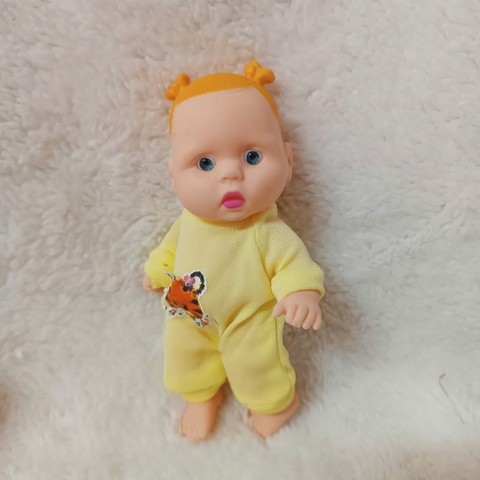 [Đủ mẫu] Búp Bê Nhựa mềm 12 cm 5 inch Vinyl reborn Baby Doll