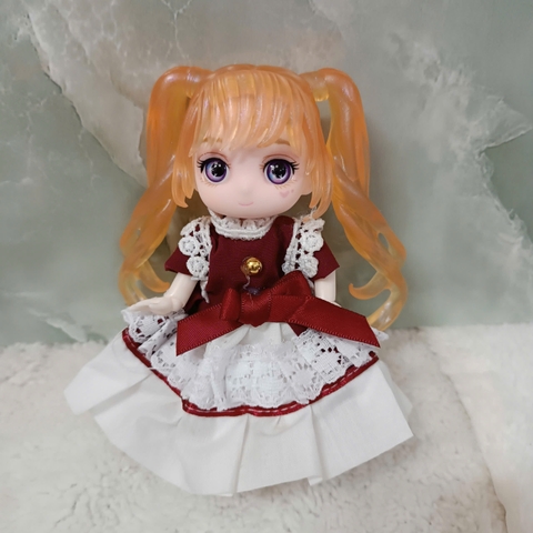 Búp bê khớp BJD 4 inch 13 cm hoạt hình Lắp Ráp Tóc Style Dbs Dream Fairy Maytree OB11 Starlight Academy