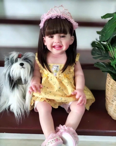 [Đủ mẫu] Búp Bê  70 cm = 28 inch NPK Reborn Vinyl Doll 9 Tháng tuổi  Mô hình Ma-nơ-canh