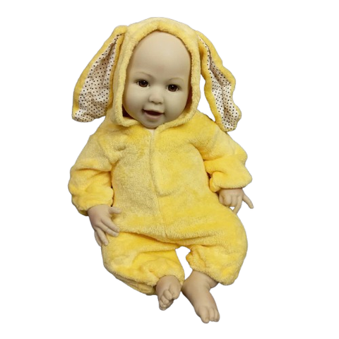 [Đủ mẫu] Búp Bê 55 cm = 22 inch Thân Gòn Mềm Mại  Reborn Silicon Vinyl Doll