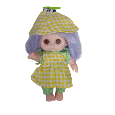 [Đủ mẫu] Búp Bê Nhựa mềm 12 cm 5 inch Vinyl reborn Baby Doll