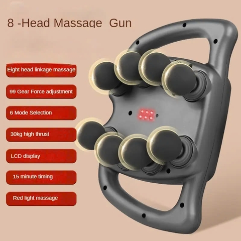 {Đủ Mẫu} Súng Mát Xa Chuyên Nghiệp Rung Cơ Sâu Tần Số Cao Cơ Thư Giãn Massage Gun