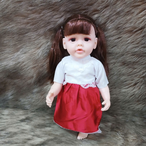[Đủ mẫu] Búp Bê Tái Sinh Nhựa Mềm Cao Cấp 30 cm 12 inch Reborn Vynil Doll