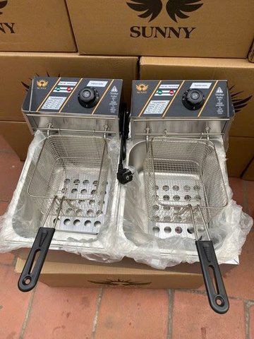 {Đủ Mẫu} Bếp chiên nhúng, bếp chiên 220v chiên gà rán, khoai tây, chuối chiên...