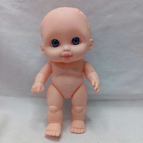 {Đủ Mẫu} Búp Bê Nhựa Cao Cấp Tái Sinh 21 cm 8 inch Mắt To 3D Reborn Vynil Baby Doll