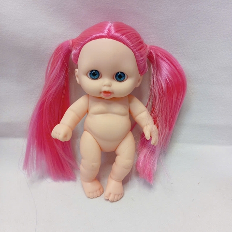 [Đủ mẫu] Búp Bê Nhựa mềm 12 cm 5 inch Vinyl reborn Baby Doll